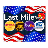 Ever Ocean Rates Entrega rápida Ddp Last Mile Door Us Warehouse Express Air Courier Agente de envío a Estados Unidos EE. UU. Canadá