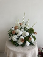 H-967 Roses en soie pour centres de table de mariage, décorations florales, boules de fleurs artificielles pour table