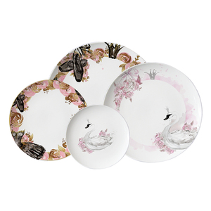 Juego <span class=keywords><strong>de</strong></span> Vajilla <span class=keywords><strong>de</strong></span> Cerámica Rosa Cisne <span class=keywords><strong>Ballet</strong></span> al por Mayor, Platos <span class=keywords><strong>de</strong></span> Porcelana Fina <span class=keywords><strong>de</strong></span> Varias Formas, Tazas <span class=keywords><strong>de</strong></span> Té y Café con Platillo, Set <span class=keywords><strong>de</strong></span> Vajilla - Product Image 6