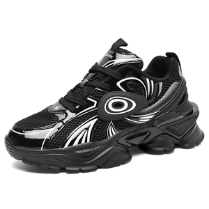Zapatillas Deportivas Personalizadas con Logotipo <span class=keywords><strong>de</strong></span> Marca 2025, Diseño <span class=keywords><strong>de</strong></span> Turbina, Aumento <span class=keywords><strong>de</strong></span> Altura, Elevador, Cuero Vacuno, Casuales, <span class=keywords><strong>para</strong></span> Correr, Suaves - Product Image 2