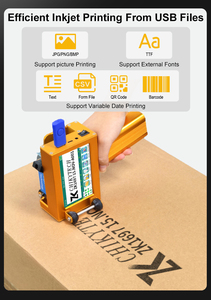 Impresora de inyección de tinta para cajas corrugadas, bajo MOQ, fecha de caducidad, máquina de impresión de alta definición para vasos de vidrio y tuberías de PVC - Product Image 4