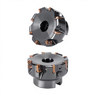 Tête de coupe en carbure revêtue de TiCN à alimentation rapide Louis CNC EXN03R, double tranchant, LNMU0303, pour centre d'usinage de fraisage brut, OEM - Product Image 3