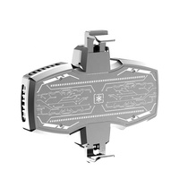 Radiateur de téléphone portable K4 avec contrôle intelligent de la température, affichage numérique, semi-conducteur, double moteur, clip arrière