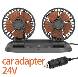 Ventilador de Aire para Coche de Doble Cabezal con Rotación de 360 Grados, Portátil, de 6 Pulgadas, <span class=keywords><strong>USB</strong></span>, con Aromaterapia Integrada y Viento Fuerte, Venta al por Mayor de Fábrica - Product Image 6