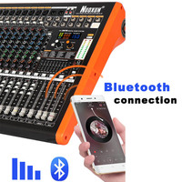 Console de mixage audio professionnelle à 16 canaux Nouvelle console de mixage numérique DSP avec mixeur numérique à 16 canaux