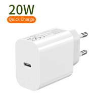 Chargeur rapide Good-She Super Mini PD 20W à port unique Type-C PD3.0 QC3.0, écologique avec OTP/OVP pour iPhone
