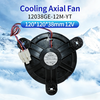 Ventilateur de réfrigérateur 12038GE-12M-YT NMB Haier Yunmi Midea, accessoires de ventilateur de réfrigération pour réfrigérateur, 12 cm
