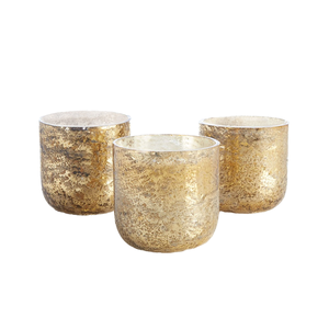 Customizable Electroplated Glass <b>Candle</b> Holders-Handmade Waterproof Lightweight Home Decor Offset Printing for Christmas <b>Candle</b> - Product Image 4