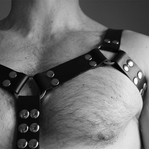 Nouvelle Harnais de Corps BDSM en Similicuir PU pour Hommes, Lingerie Érotique Gays, Ceinture <span class=keywords><strong>Porte</strong></span>-Jarretelles - Product Image 3