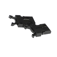Cerradura de Puerta de Guantera Automotriz Universal de Plástico para Caja de Almacenamiento del Lado del Pasajero con Liberación Rápida