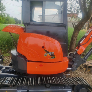 รถขุดมือสองญี่ปุ่นแท้ Kubota U35 3.5 ตัน รถขุดไฮดรอลิกแบบตีนตะขาบ ผลิตในญี่ปุ่น นำเข้าจากญี่ปุ่น เหมาะสำหรับใช้ในฟาร์มและบ้าน - Product Image 6