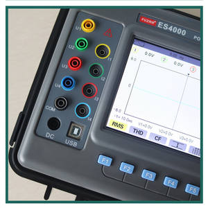 FUZRR ES4000 gerilim akım metre üç fazlı elektrik parametresi test cihazları güç kalitesi analizörü güç şebekesi için - Product Image 2