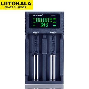 Chargeur de batterie USB double fente LCD Liitokala <span class=keywords><strong>Lii</strong></span>-S2 1A pour batteries lithium-ion rechargeables - Vente en gros - Product Image 5