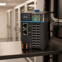Controlador de Movimiento PLC EtherCAT de 16 Ejes OEM/ODM, Controlador Lógico Programable para Sistemas Robóticos