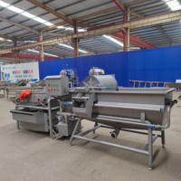 Elektromagnetische reinigingsmachine Reinigingsmachine voor de verwerking van gezoutende groenten Reinigingsmachine voor het verwijderen van onzuiverheden en vuil van zeevruchten
