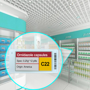 Low Power Reusable Smart E Ink Prescription <b>Label</b>, Eco-Friendly & Reduce Paper Waste Hospital Pharmacy <b>Label</b> Wireless Update - Product Image 1