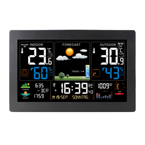 Meilleure station météo de table numérique pour la maison Baromètre automatique sans fil Hygromètre Personnalisation OEM Instruments de température - Product Image 5