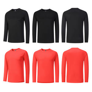 Camiseta de compresión ajustada de alta elasticidad para hombre, camiseta atlética para gimnasio, logotipo personalizado - Product Image 5