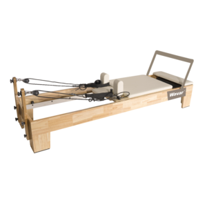 Cama de Pilates de Madera de Roble con 5 Resortes Alemanes Reforzados, Reformer de Pilates Profesional, Set con Certificación CE ISO - Product Image 1