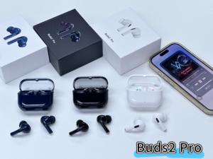 Écouteurs sans fil <span class=keywords><strong>Buds2</strong></span> <span class=keywords><strong>Pro</strong></span> avec suppression du bruit, écouteurs Bluetooth multicolores pour le sport et la musique - Product Image 2