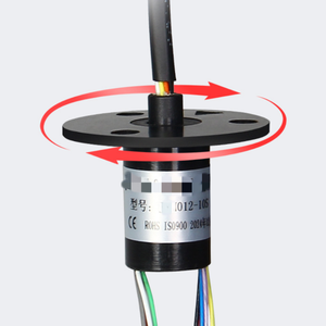 Mini anillos colectores de cápsula de corriente grande 6 cables * 30Amp para anillos colectores de turbina eólica - Product Image 6