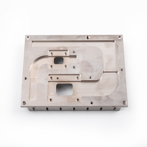 Venta al por mayor de fábrica Cobre Soldadura Tubos de calor Extrusión de aluminio Hebilla Aleta Disipador de calor con base - Product Image 1