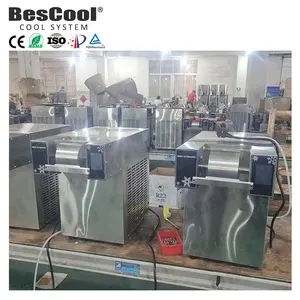 60kg/24h Commercial Snowflake ice Machine 110V/200V Electric Tabletop Snow Ice Machine for Restaurant Supermarket Cafe