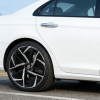 Neue Gussaluminium-Legierung 17 Zoll*7,5 CB57,1 ET51 PCD5*112 Mattschwarze Oberfläche Mehrspeichen-Pkw-Felge