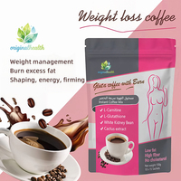 Café en Polvo con Extracto Herbal OEM, con Función Energética y de Firmeza, para el Control de Peso en Adultos, Empaque Personalizable