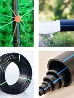 Zhengxin Usine En Gros PN16 HDPE Surface Lisse Résistant Aux UV Noir Tuyau D'eau ZX-0100 DN20-DN800 1 An De Garantie Eau