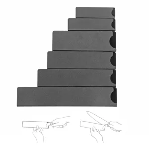 New Design Various sizes ABS Universal Plastic PP Knives Edge Blade Guard sheath knife Protector cover For knife protection