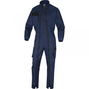 DELTA PLUS-Salopette de travail Mach2 bleu marine-bleu royal M2CZ3BMXX-M polyester/coton avec double zip salopette de travail - Product Image 1