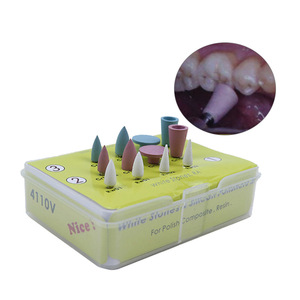 Cabezal de Pulido Dental 4110V en Forma de Cono para Acabado de Resina Compuesta - Product Image 1