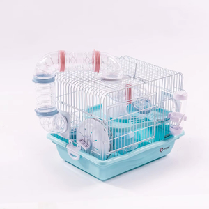 Jaula de Alambre para Pájaros de Tamaño Pequeño, Portátil, Sostenible y de Lujo, en Varios Colores, con Accesorios de Entretenimiento, Venta al Por Mayor de Fábrica - Product Image 1