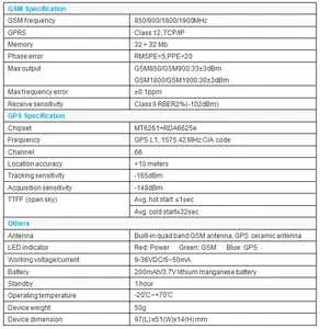 Traceur GPS GSM 2G GT06 de haute qualité, modes d'alarme multiples, positionnement en temps réel du véhicule, dispositif de localisation antivol - Product Image 6