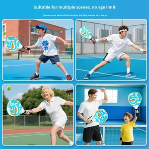 Juego de Raquetas de Tenis y Playa de ABS de Alta Calidad para Deportes al Aire Libre, Duraderas y con Logotipo Personalizable - Product Image 3
