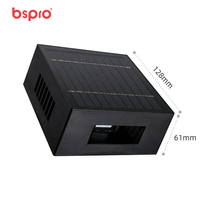 Lampes murales solaires à batterie au lithium de qualité supérieure, 2 pièces, blanc chaud, pour usage extérieur, indice de protection IP54, 4 modes d'éclairage