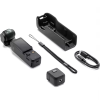 Caméra de vlogging à 3 axes JHDDJ Osmo Pocket 3 avec capteur CMOS 1'' vidéo 4K/120fps, projection étanche et stabilisateur gimbal portable
