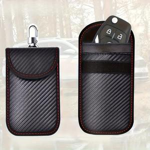 พวงกุญแจป้องกันสัญญาณ RFID พร้อมวัสดุคาร์บอนไฟเบอร์เพื่อการจัดเก็บกุญแจอย่างปลอดภัย - Product Image 2