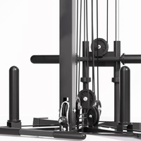 Estación de Entrenamiento de Fuerza Multifuncional de Alta Calidad con Cable Cruzado Tridimensional de Acero Comercial y Máquina de Polea Superior