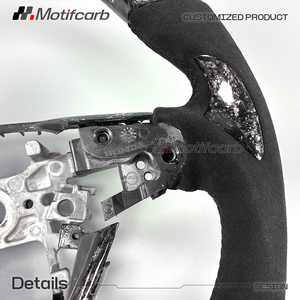 Volante personalizado de fibra de carbono plateada con actualización interior LED para Honda Accord Odyssey de 10ª generación 2018-2024 - Product Image 4
