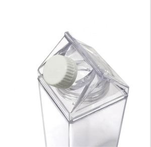 Portable Outdoor Home Use Nice Advertising Gift Plastic Water <b>Bottle</b> Student <b>Milk</b> Carton Box Drinking Cup <b>Bottle</b> <b>With</b> Screw Lid - Product Image 3