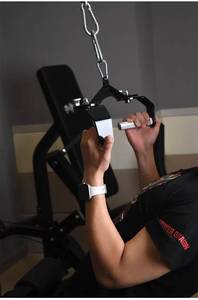 360 °   <span class=keywords><strong>Barre</strong></span> de traction latérale multi-prise rotative pour la musculation, poignée Mag Grip, poignée neutre, accessoires pour <span class=keywords><strong>machine</strong></span> à câble - Product Image 6