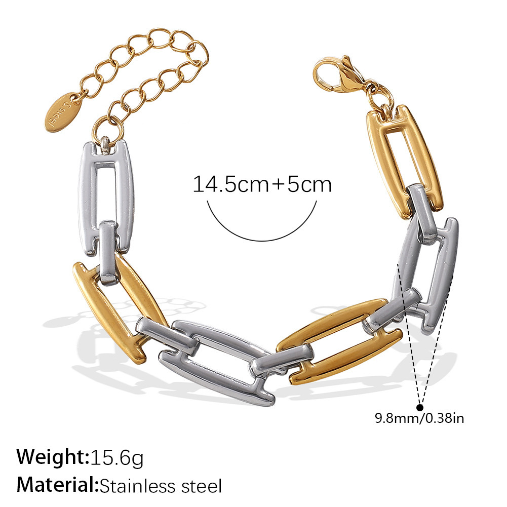 SL370SG Pulsera bicolor