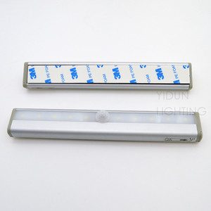 YIDUN 190mm portatile <span class=keywords><strong>a</strong></span> <span class=keywords><strong>batteria</strong></span> LED luce di fabbrica prezzo gratuito sensore di installazione <span class=keywords><strong>per</strong></span> il rilevamento del corpo umano - Product Image 5