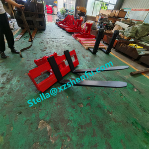 Garpu penggali Mini <span class=keywords><strong>Backhoe</strong></span> Fork palet penggali dengan S40 Hitch untuk selip Steer Loader - Product Image 3