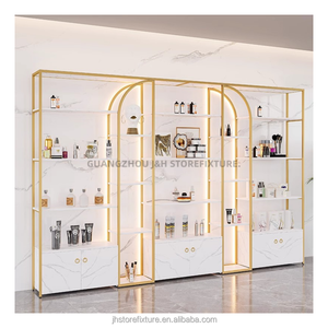 Prix d'usine bon marché <span class=keywords><strong>vitrine</strong></span> pour les ongles présentoir de luxe en acier inoxydable pour les produits capillaires <span class=keywords><strong>vitrine</strong></span> cosmétique pour les soins de la peau - Product Image 4