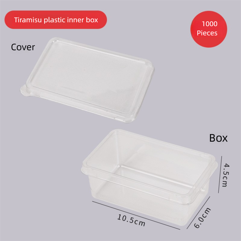 Clear plastic inner boxes