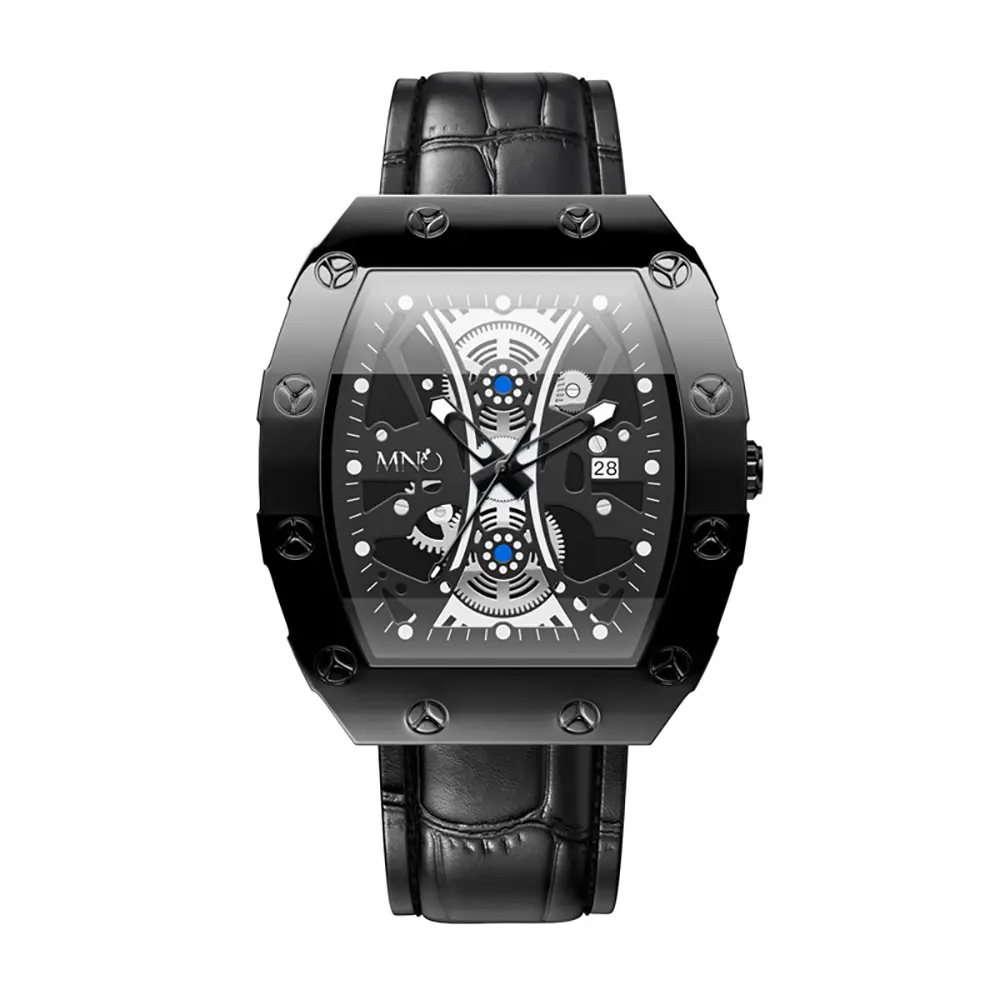 Custom Luxury Quartz Watch For Men Waterproof Luminous Crystal Business Work Watch Diver Large Square Face Men Wristwatch