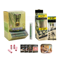Sacs d'emballage en Mylar naturel pour cigares, personnalisés par le fabricant, avec fermeture éclair refermable, vente en gros